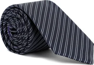 Giorgio Armani Diagonal Striped Pointed Tip Tie
