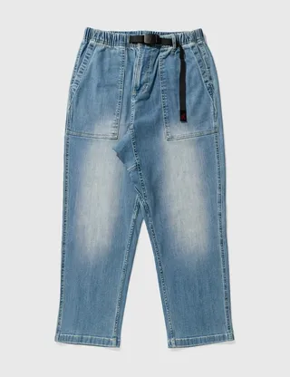 Loose Tapered Denim Pants