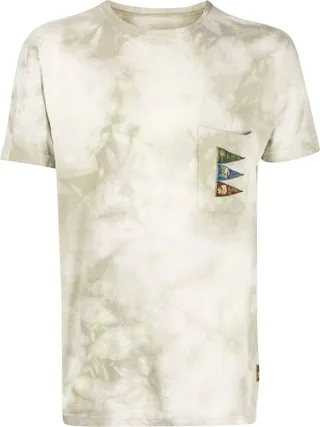 tie-dye cotton T-shirt