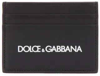 Dolce & Gabbana Logo Print Cardholder