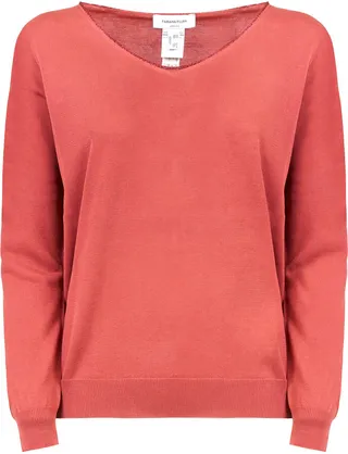 Wide V-Neck Jumper