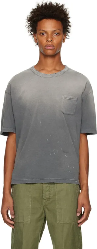 visvim Gray Amplus T-Shirt