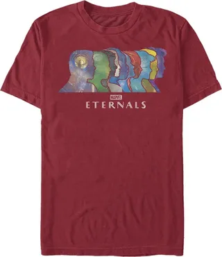 Men's Marvel Eternals Silhouettes T-Shirt - Royal Blue - Medium