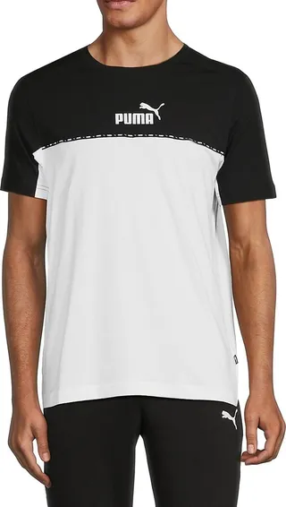 Essential Block Tape Colorblock T Shirt