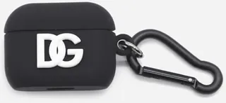 Rubber Airpods Case With Contrasting Logo