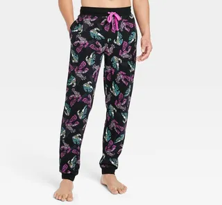 Men's Disney Lightyear Jogger Pajama Pants - Black XL