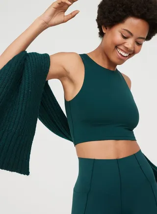 High Neck Sports Bra