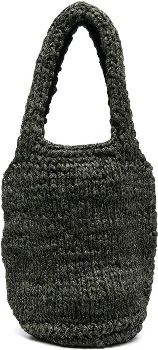 Knitted Shopper Tote Bag