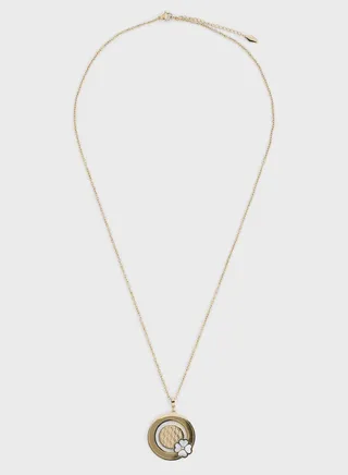 Necklace With Mother Of Pearl Inlay