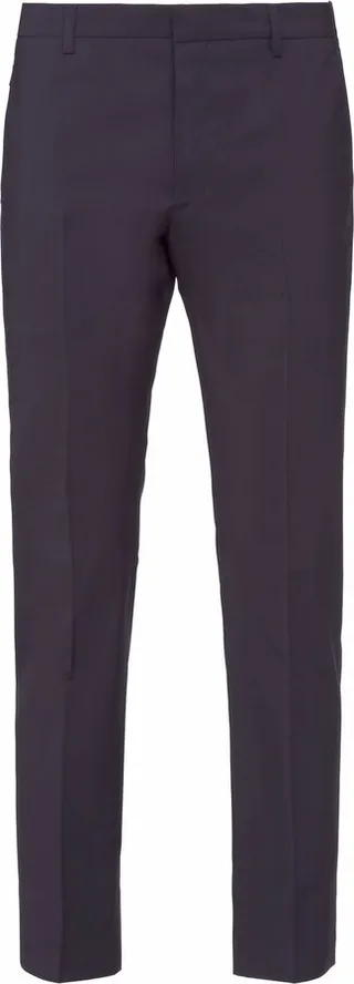 Tailored Straight-Leg Trousers