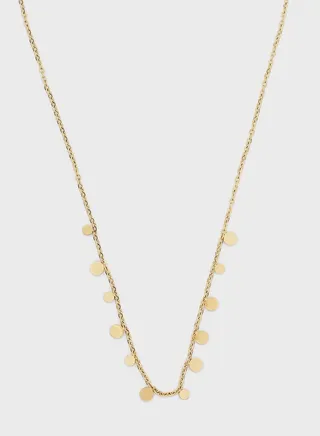 Petra Dainty Circle Necklace