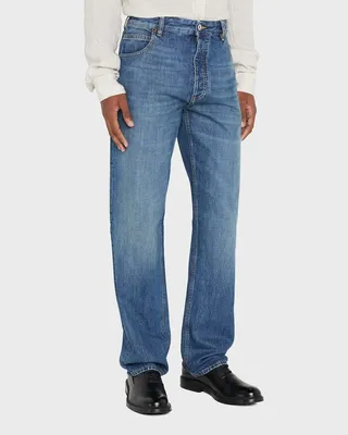Men's Relaxed Straight-Leg Jeans