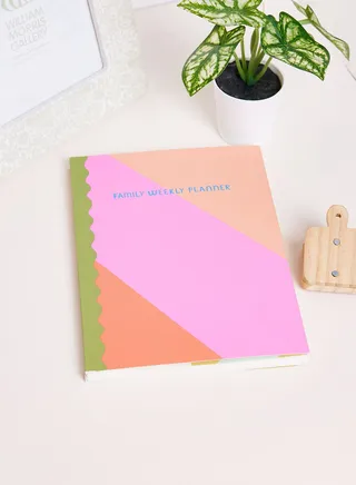Covered Family Weekly Planner Diary