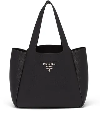 Logo-Plaque Tote Bag