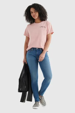 Mid Rise Ava Skinny Jean
