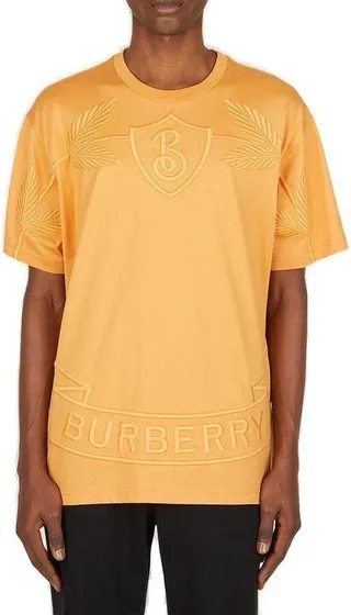 Logo Embroidered Crewneck T-shirt