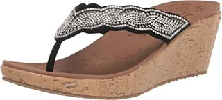Skechers Women's Beverlee-Charming Pearl Flip-Flop