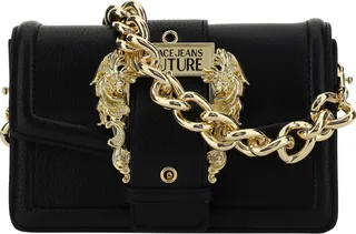 Shoulder Bag With Buckle And Logo
