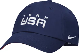 Nike Unisex Heritage86 Team USA Cap in Blue