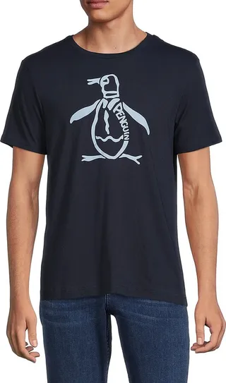 Penguin Crewneck Graphic Tee