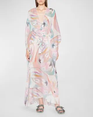 Abito Mare Kaftan Maxi Dress