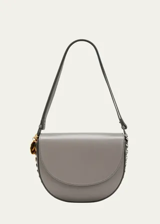 Medium Flap Saddle Shoulder Bag