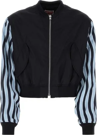 Kenzo Striped Bomber Jacket