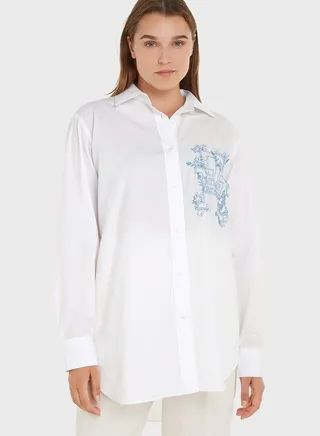 Button Down Graphic Shirts