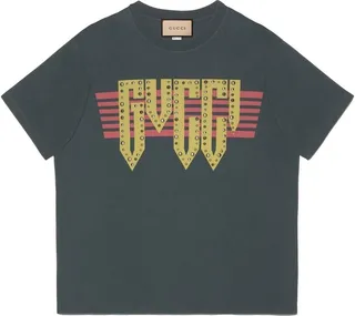 logo-print T-shirt