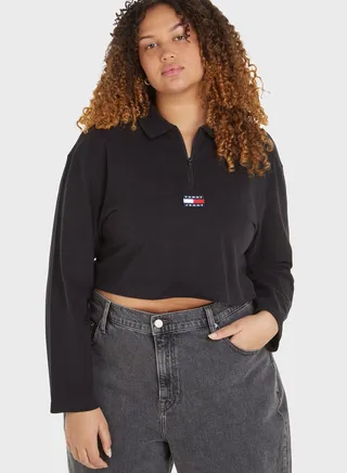 Polo Logo Crop Top
