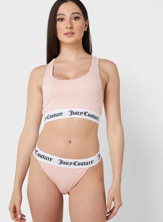High Leg Logo Band Brief