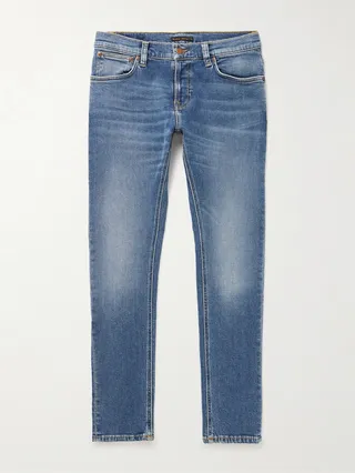 Tight Terry Skinny-Fit Jeans