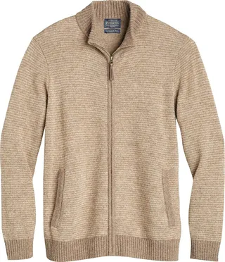 Pendleton Shetland Full-Zip Sweater - Men's