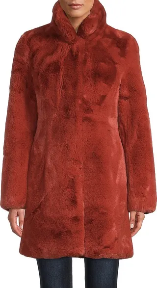 Oversized Faux Fur Coat