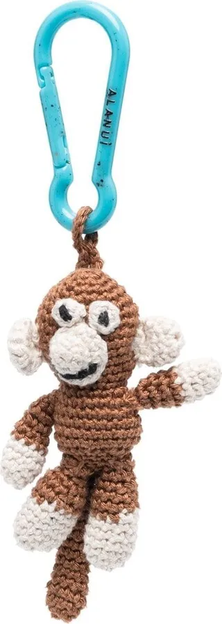 Monkey Crochet Keyring