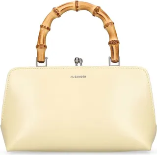 Mini Goji bamboo lux leather bag
