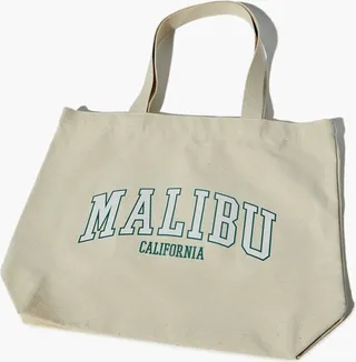 Malibu California Graphic Tote Bag
