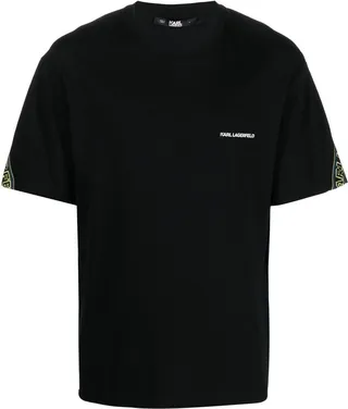 logo-tape short-sleeved T-shirt