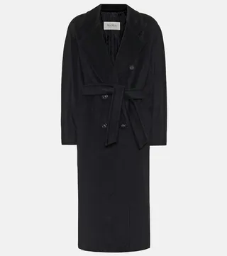 Madame wool and cashmere-blend coat