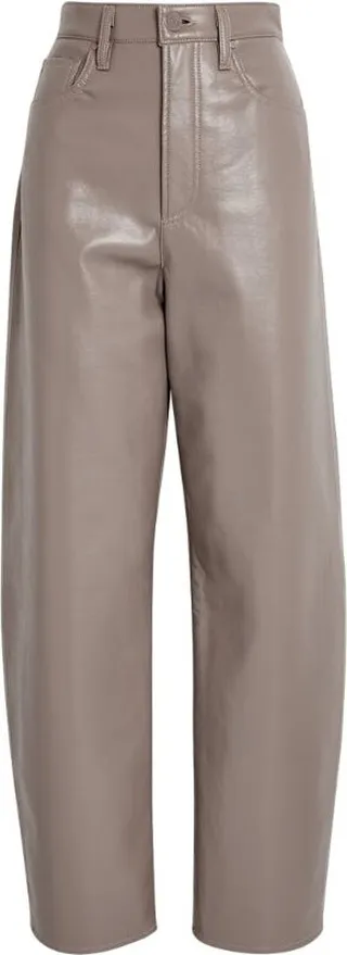 Goldsign Recycled Leather Hayne Trousers