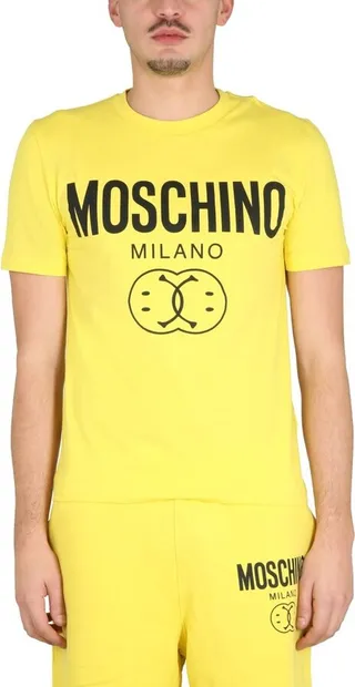 Moschino Logo Detailed Crewneck T-Shirt