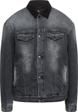 Denim Outerwear Black