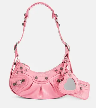 Le Cagole XS leather shoulder bag