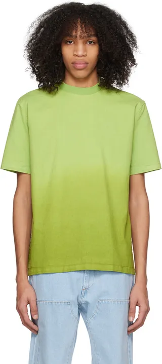 Winnie New York Green Crewneck T-Shirt