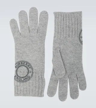 Cashmere-blend gloves