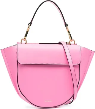 small Hortensia leather tote bag