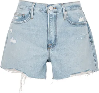 Frame Le Brigette Distressed Denim Shorts