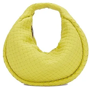 Bottega Veneta Mini Padded Jodie Shoulder Bag in Yellow