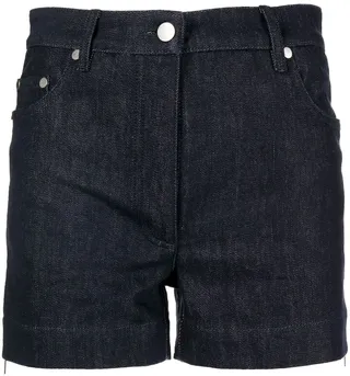 High-Waisted Denim Shorts