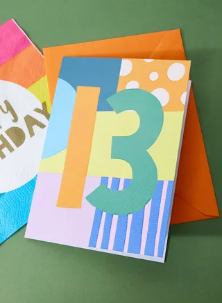 You're 13 Birthday Card